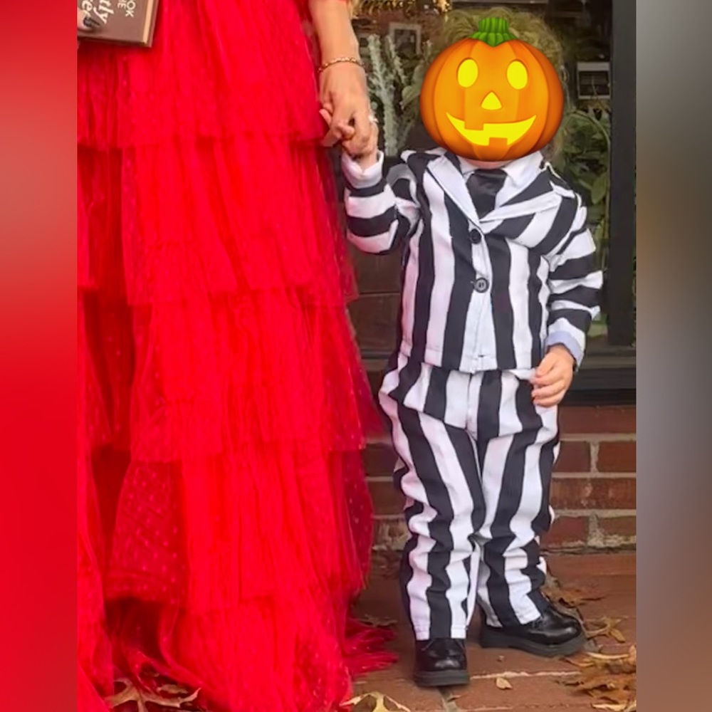 Toddler Beetlejuice costume